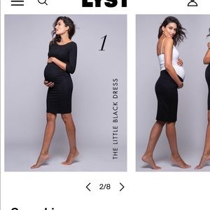 Seraphine maternity dress and skirt